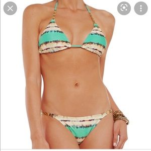 Vix Multicolor Striped Bikini